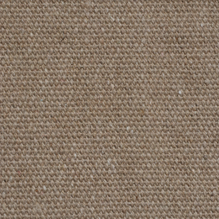 Denver Plain 100% Mixed Fibres Tan Fabric