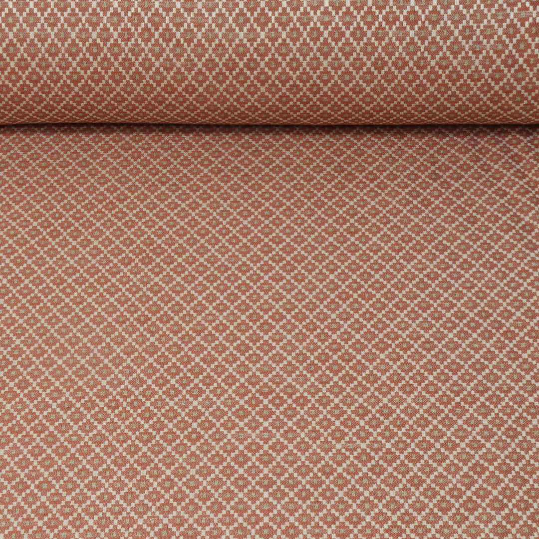 Chess Designs Rossini Fired Earth Fabric