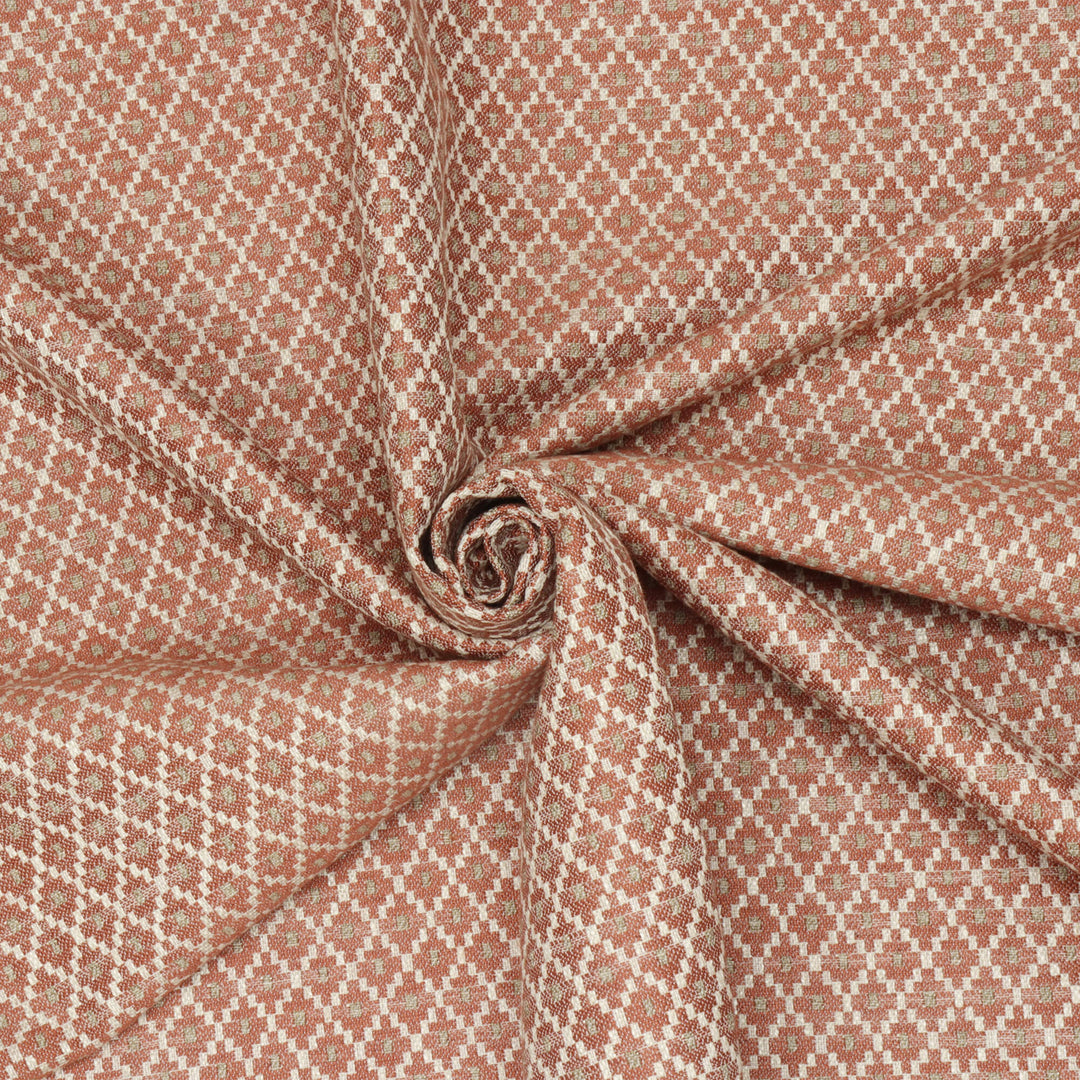 Chess Designs Rossini Fired Earth Fabric