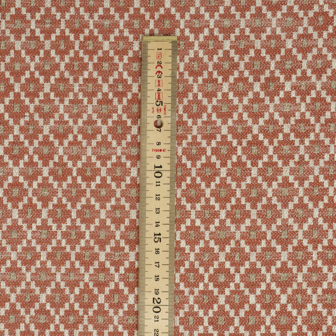 Chess Designs Rossini Fired Earth Fabric