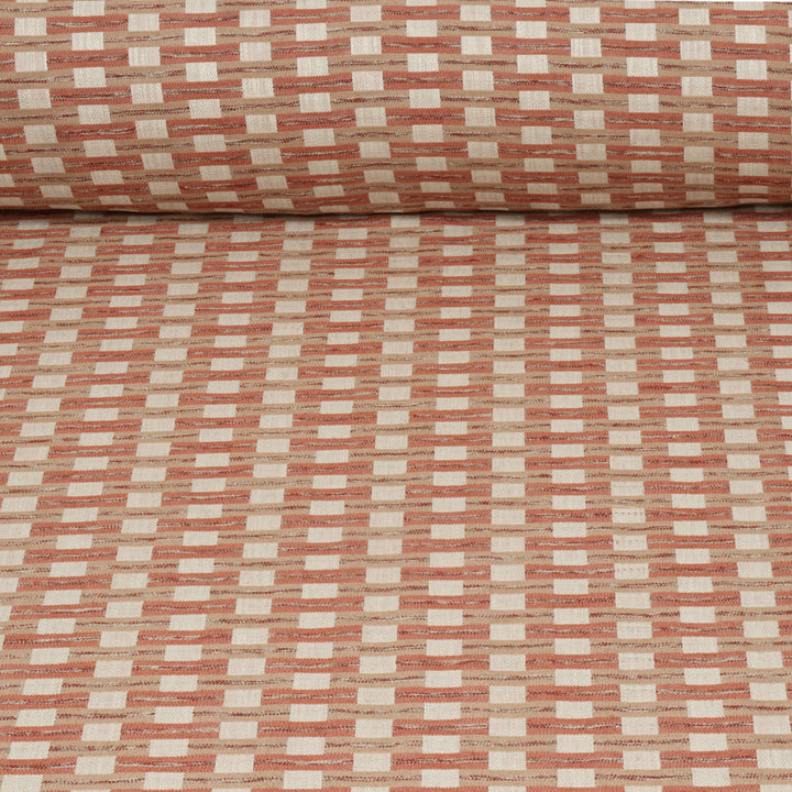 Chess Designs Corelli Fired Earth Fabric