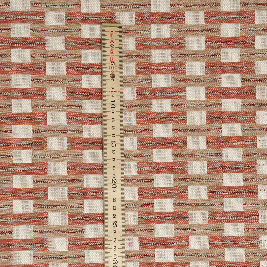 Chess Designs Corelli Fired Earth Fabric