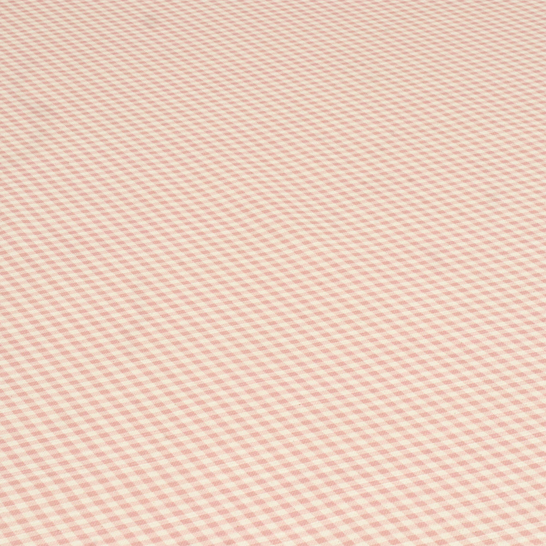 Amberley Mini Gingham Pink Double Width Fabric