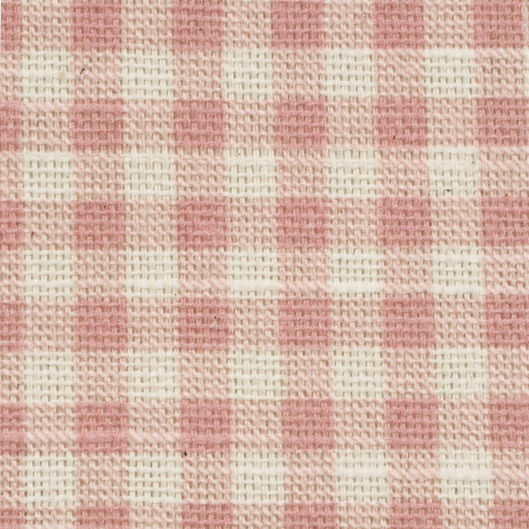 Amberley Mini Gingham Pink Double Width Fabric
