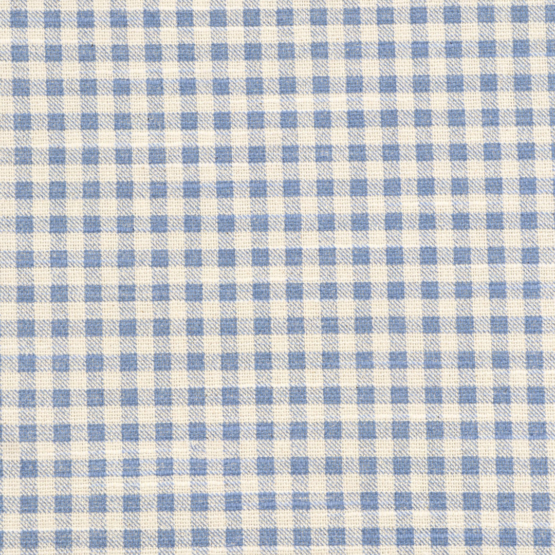 Amberley Mini Gingham Blue Double Width Fabric