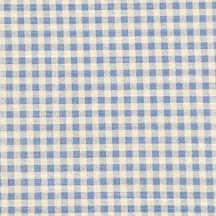 Amberley Mini Gingham Blue Double Width Fabric
