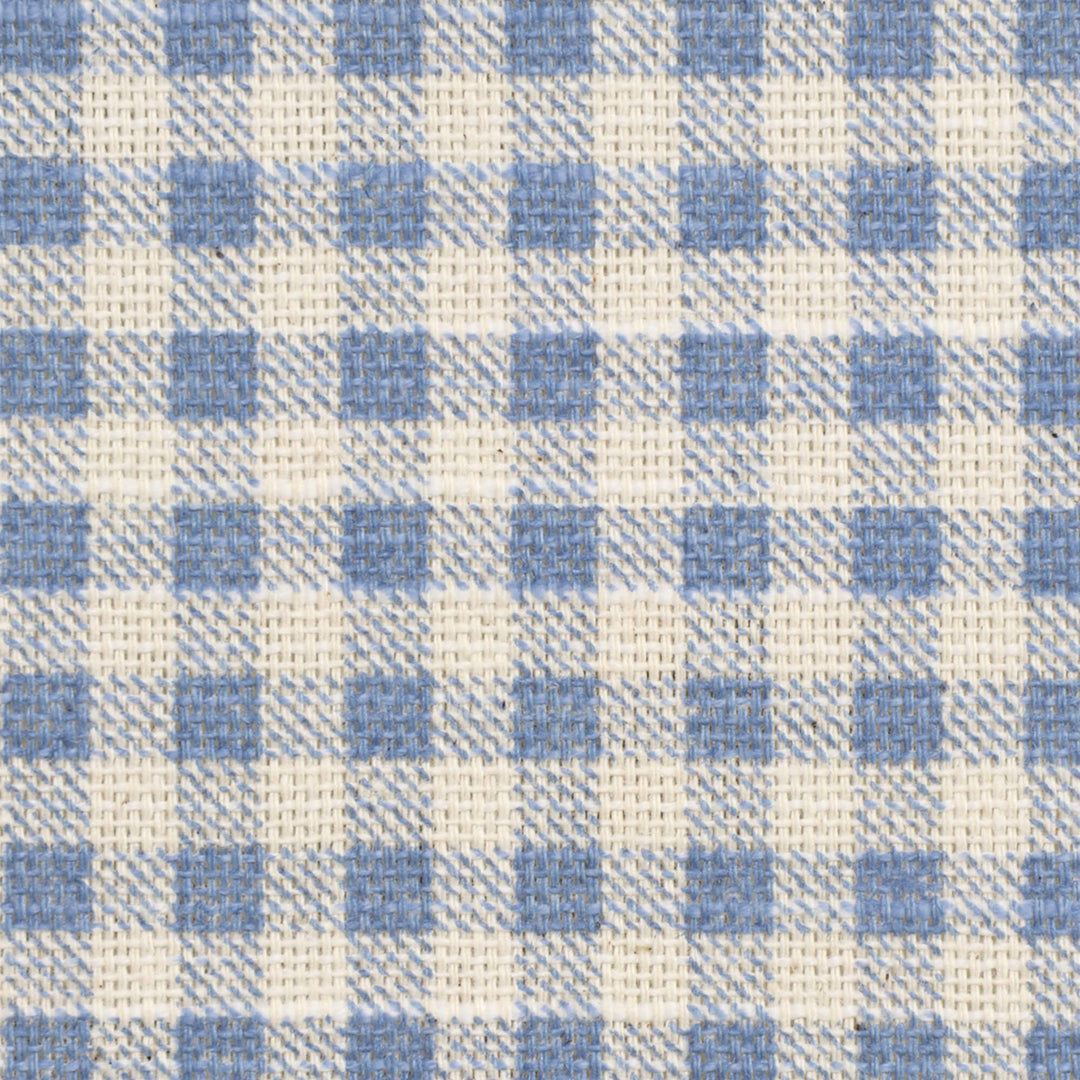 Amberley Mini Gingham Blue Double Width Fabric
