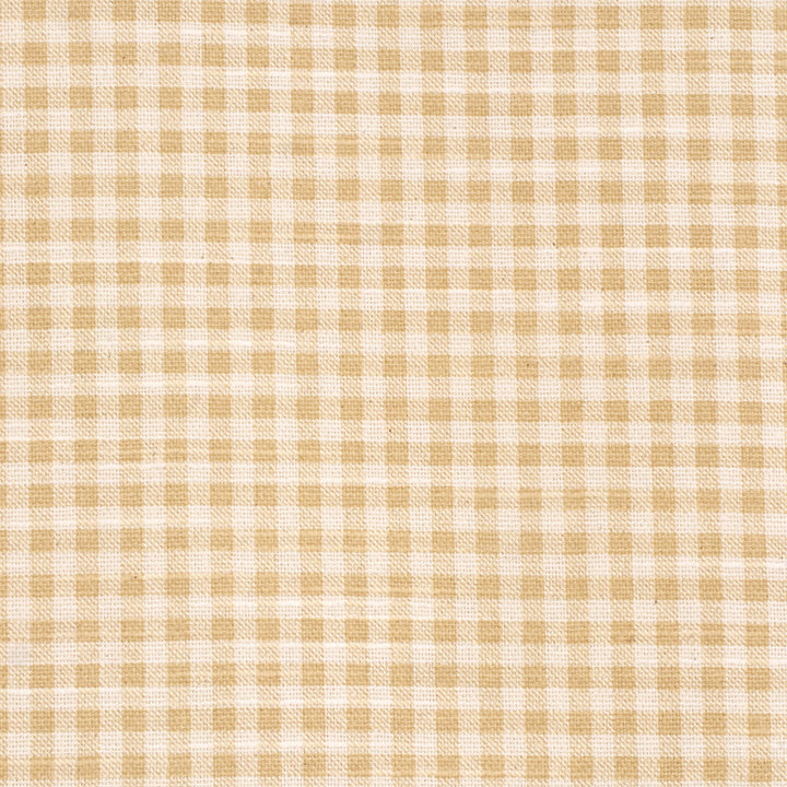 Amberley Mini Gingham Yellow Double Width Fabric