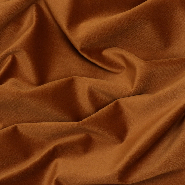 Clearance Alvar Velvet Amber Fabric