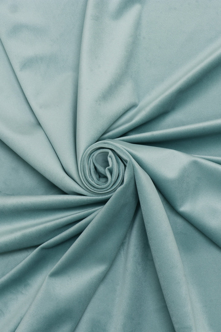 Clearance Opulence Velvet Eau De Nil Fabric
