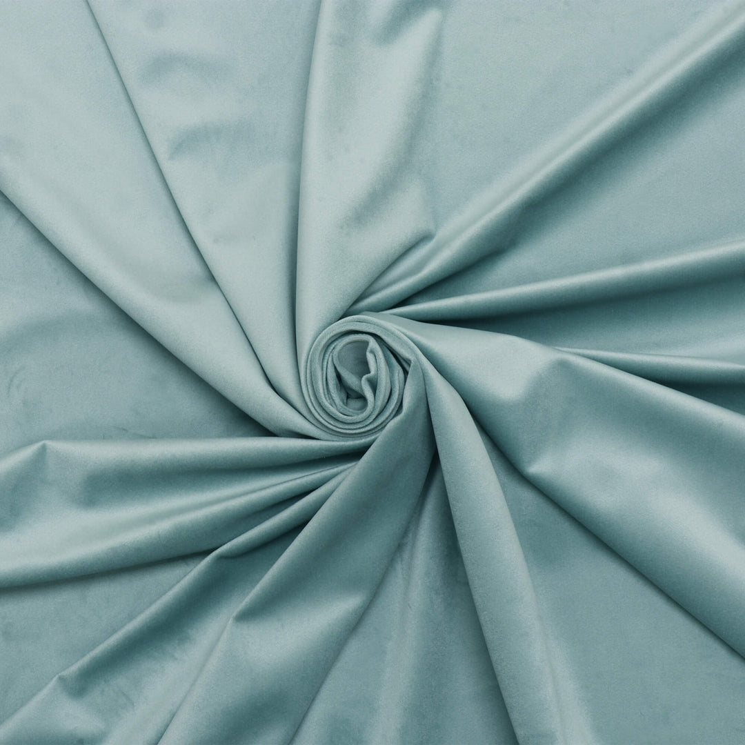 Clearance Opulence Velvet Eau De Nil Fabric