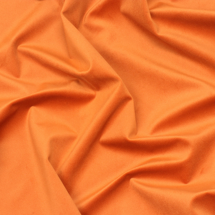 Clearance Opulence Velvet Tangerine Fabric