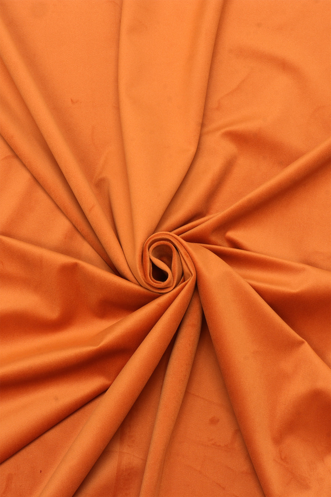 Clearance Opulence Velvet Tangerine Fabric