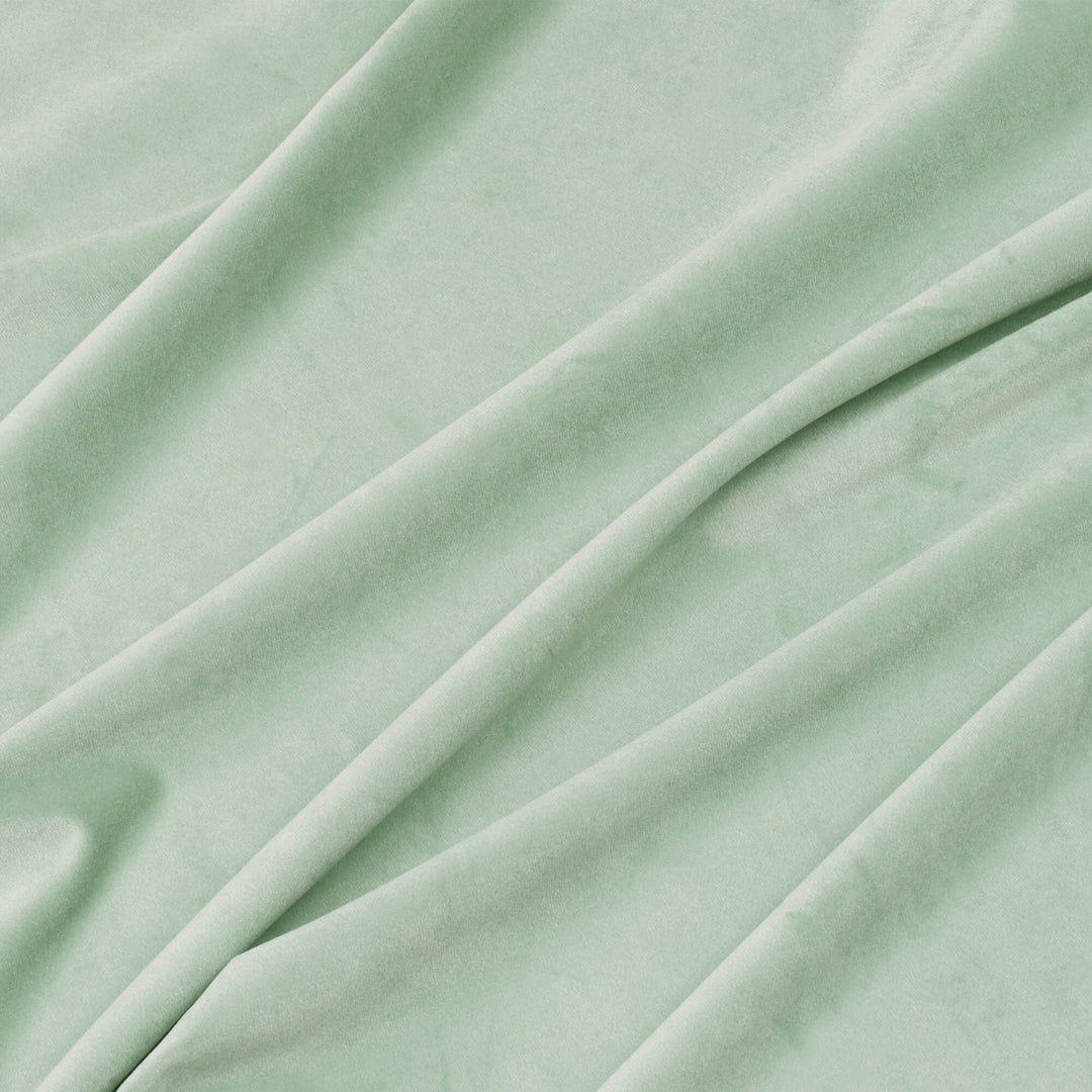 Clearance Opulence Velvet New Green Fabric