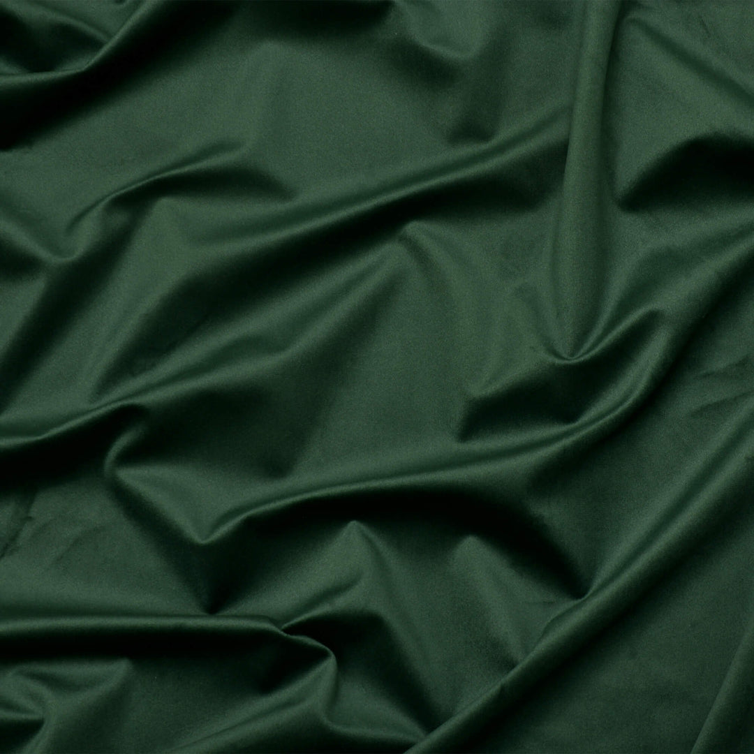 Clearance Opulence Velvet Bottle Green Fabric