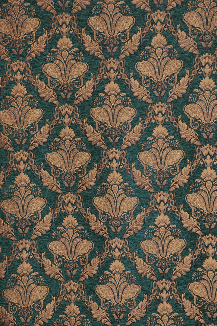 Clearance Shiraz Emerald Jacquard Fabric