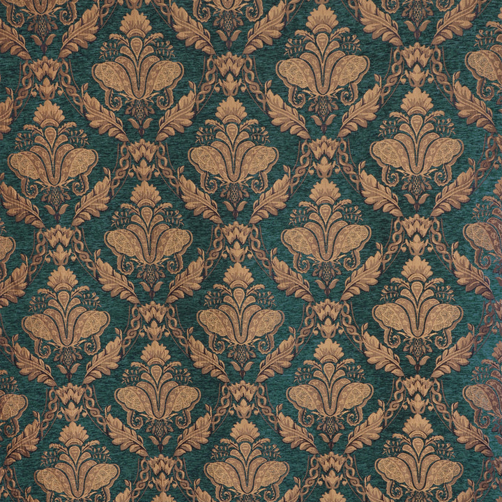 Clearance Shiraz Emerald Jacquard Fabric