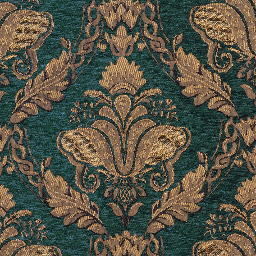 Clearance Shiraz Emerald Jacquard Fabric