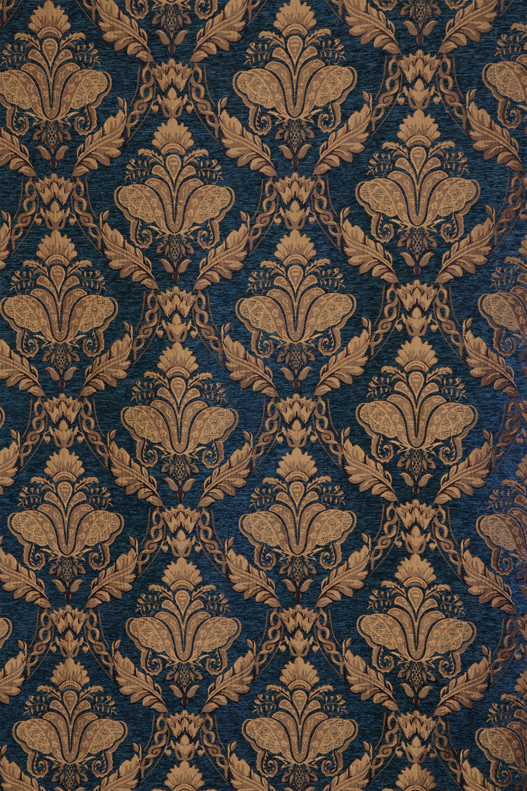 Clearance Shiraz Navy Jacquard Fabric