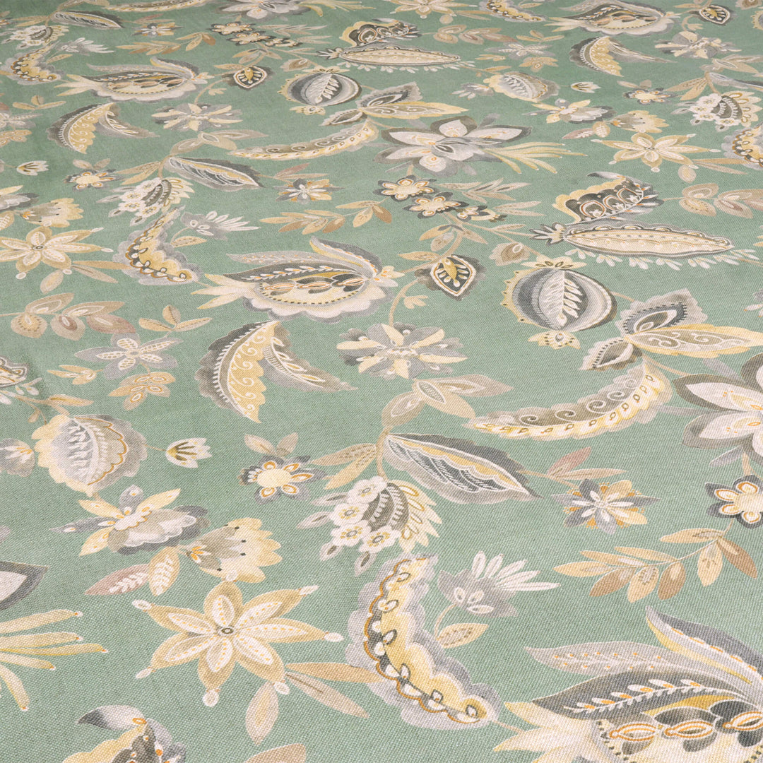 Sagewood Duck Egg Double Width Fabric
