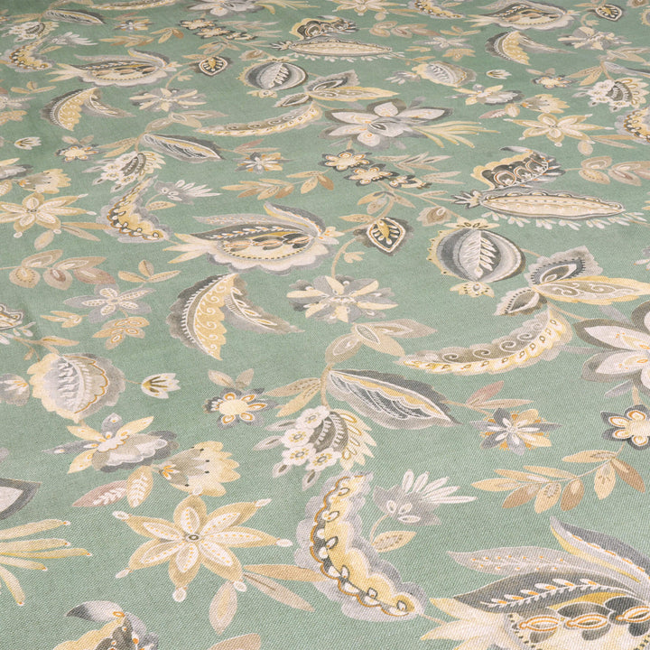 Sagewood Duck Egg Double Width Fabric