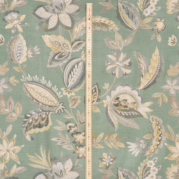 Sagewood Duck Egg Double Width Fabric