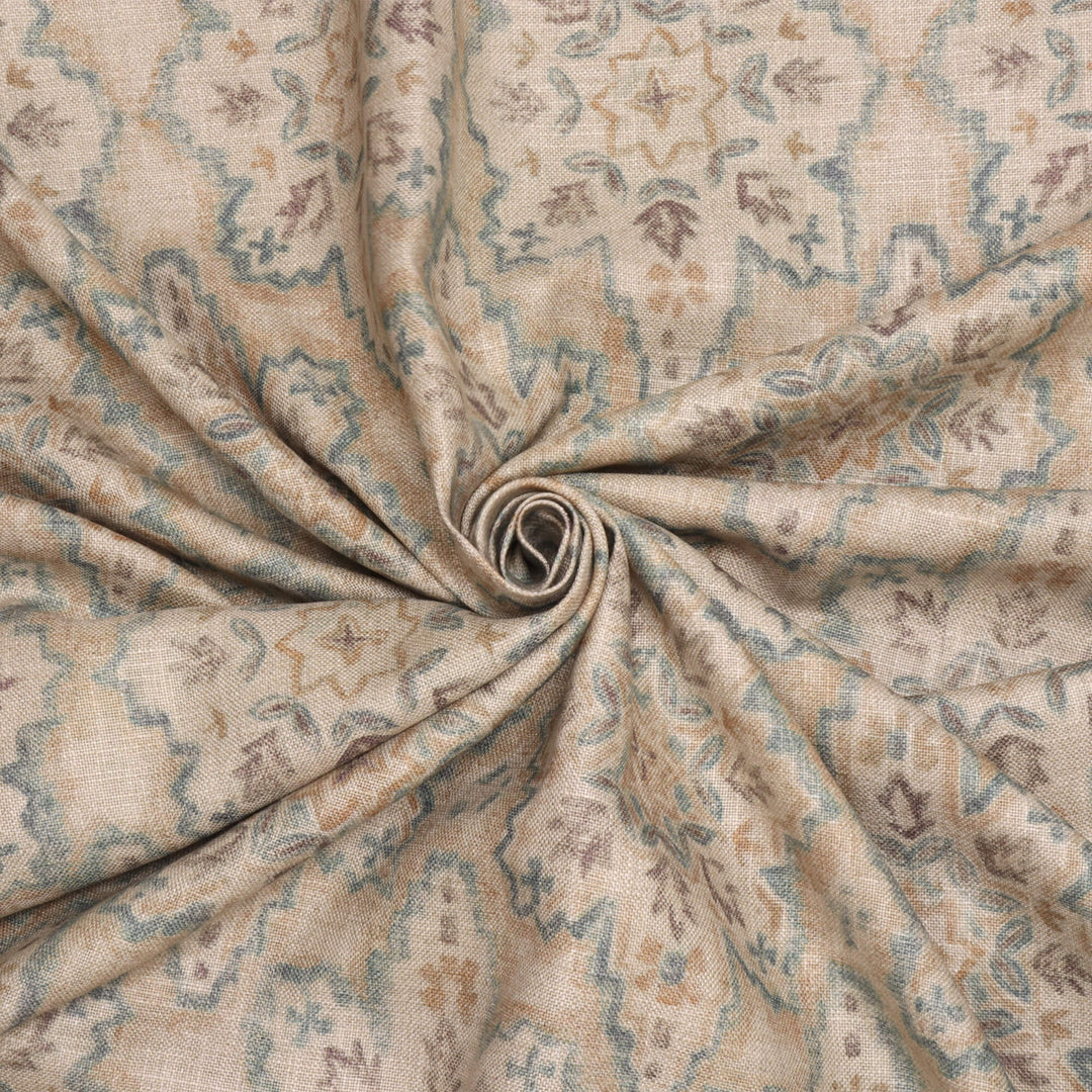 Kashan Jewel Double Width Fabric