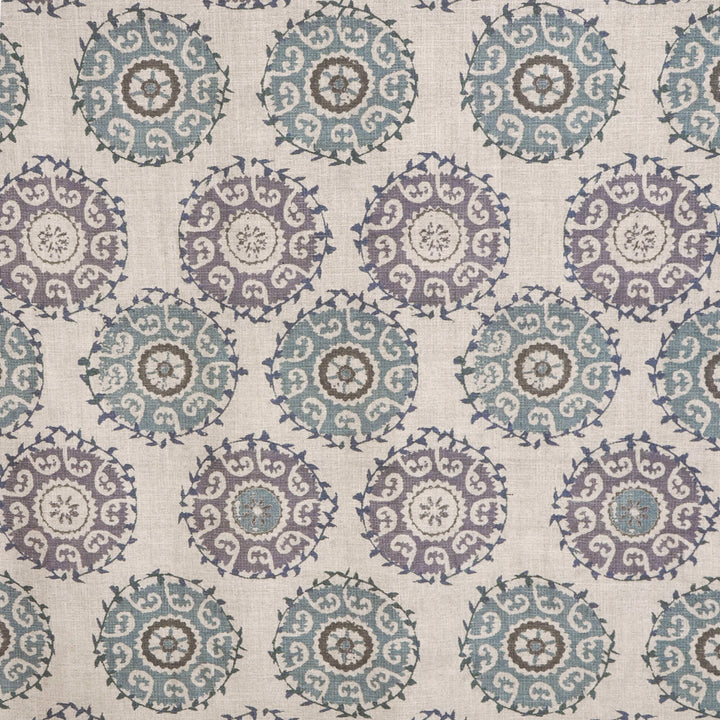 Dhala Suzani Azure Double Width Fabric