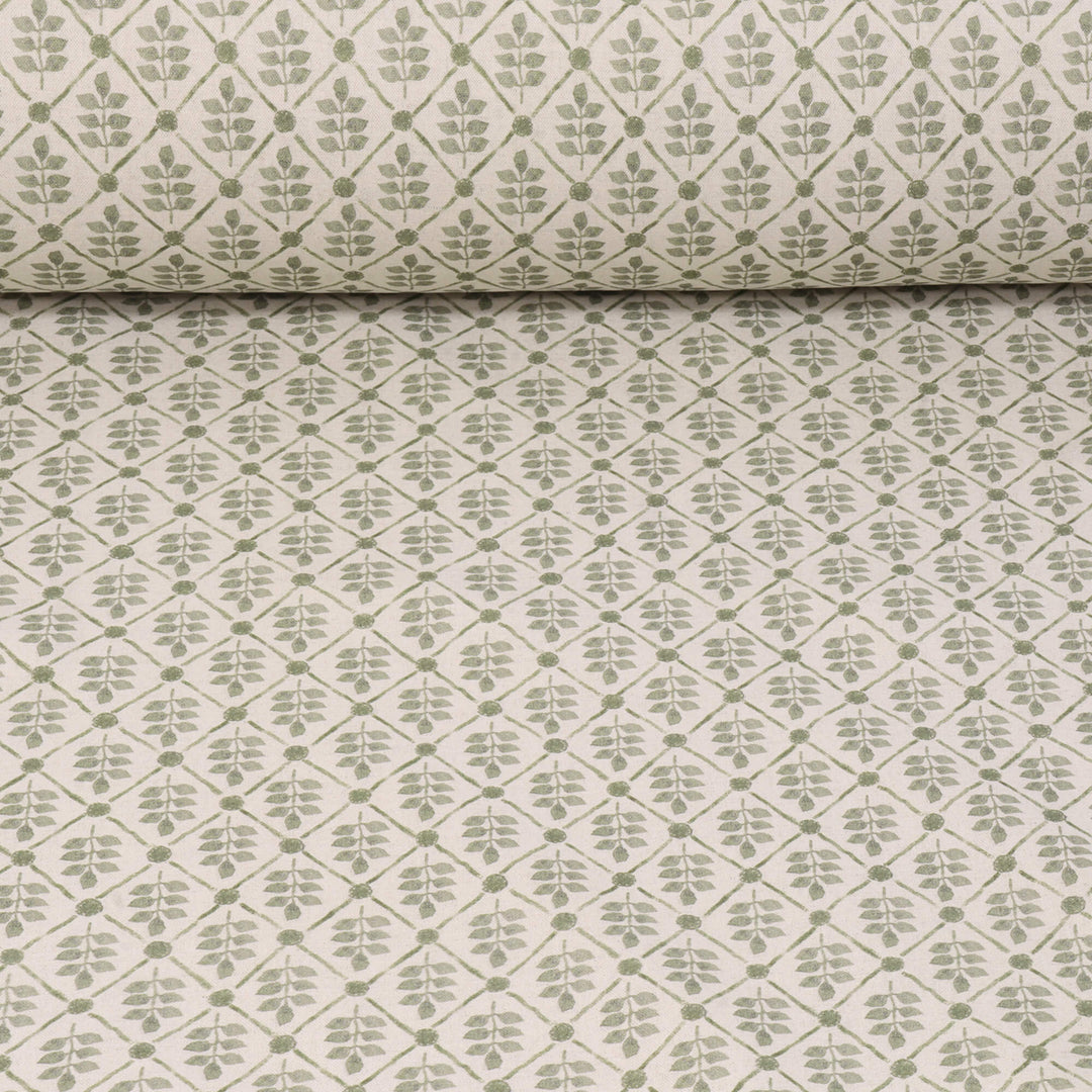 Ascott Olive Double Width Fabric