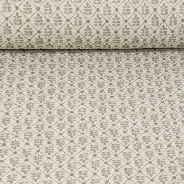 Ascott Olive Double Width Fabric