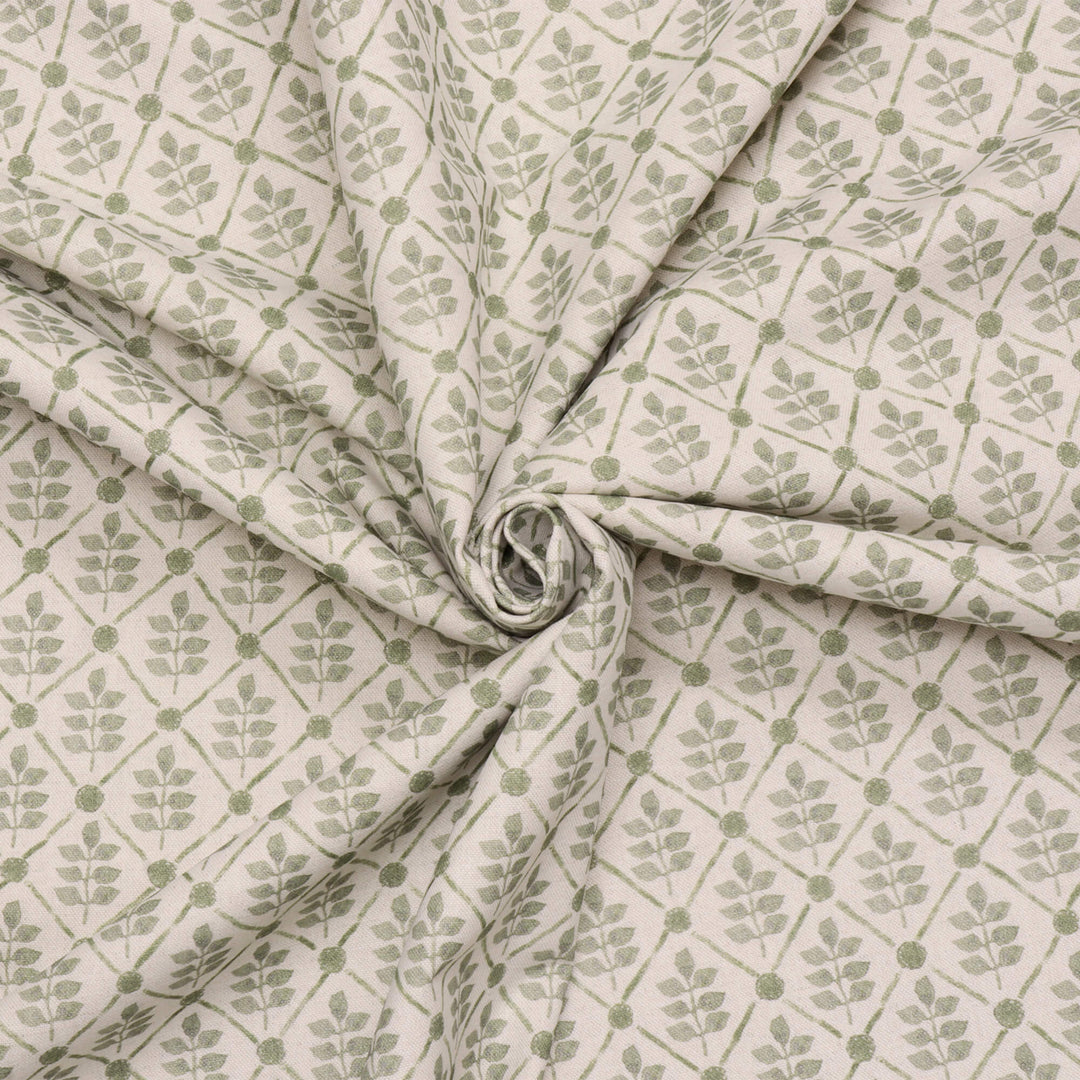Ascott Olive Double Width Fabric