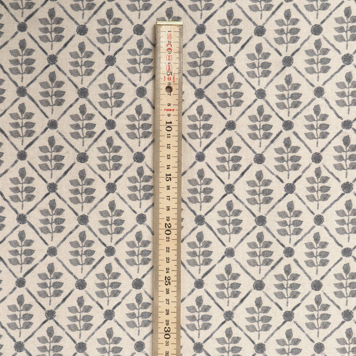 Ascott Pewter Double Width Fabric