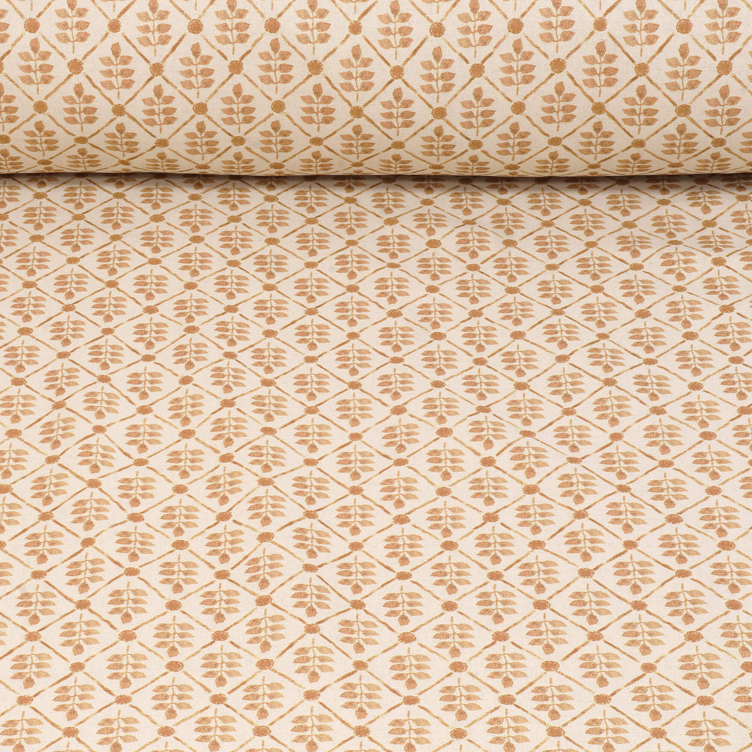 Ascott Terracotta Double Width Fabric