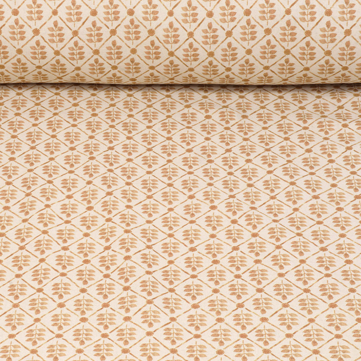 Ascott Terracotta Double Width Fabric