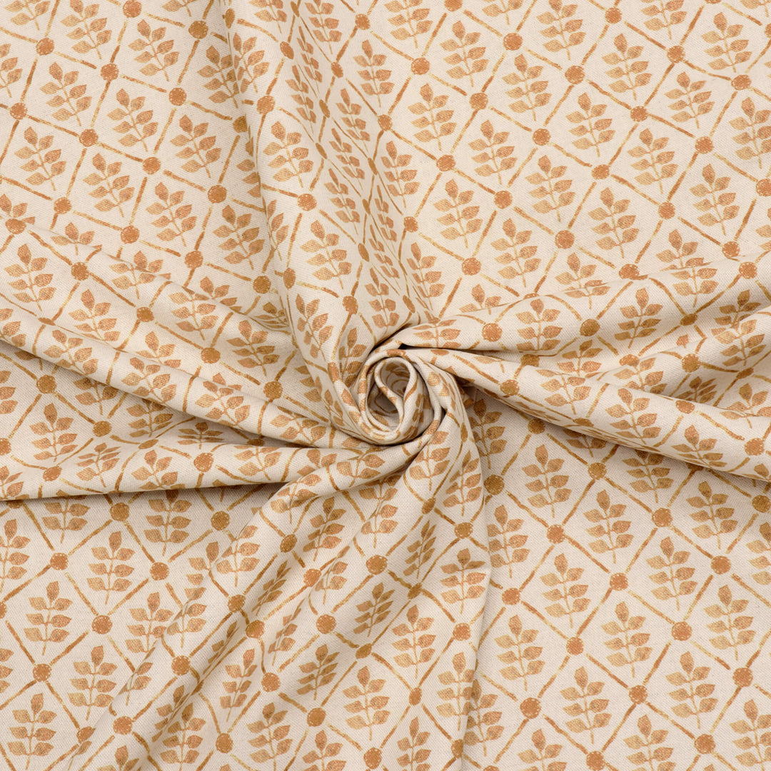 Ascott Terracotta Double Width Fabric