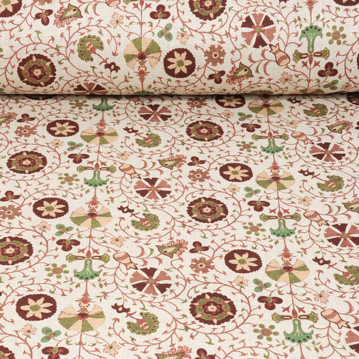 Khiva Rustic Double Width Fabric