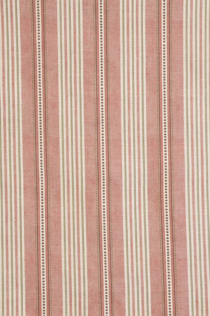 Ashbury Stripe Dusky Rose Double Width Fabric