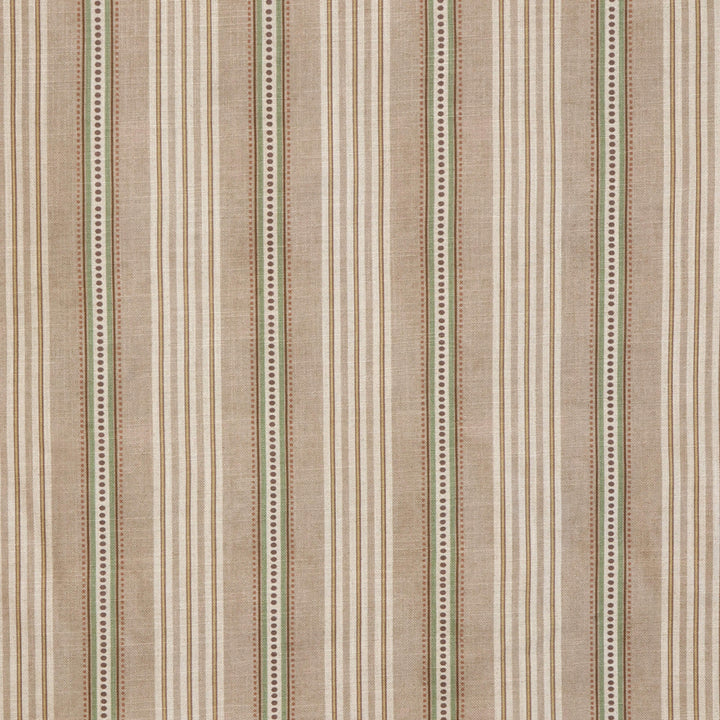 Ashbury Stripe Taupe Double Width Fabric