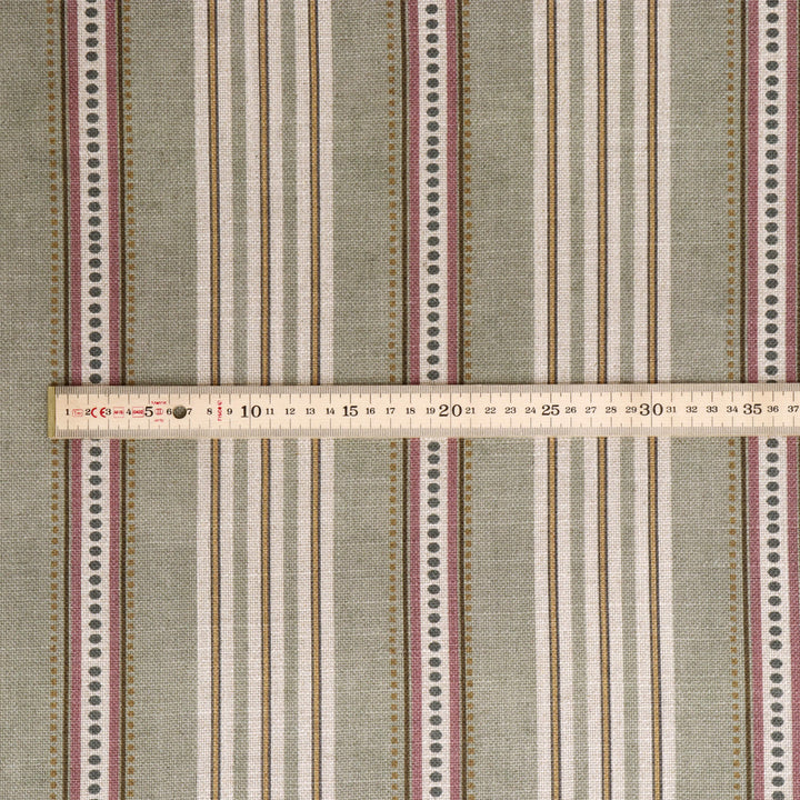 Ashbury Stripe Seagrass Double Width Fabric