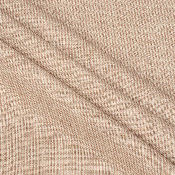 Dune Stripe Ash Rose Double Width Fabric