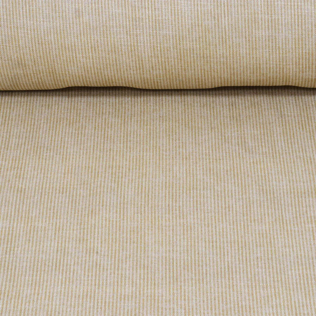 Dune Stripe Sand Double Width Fabric