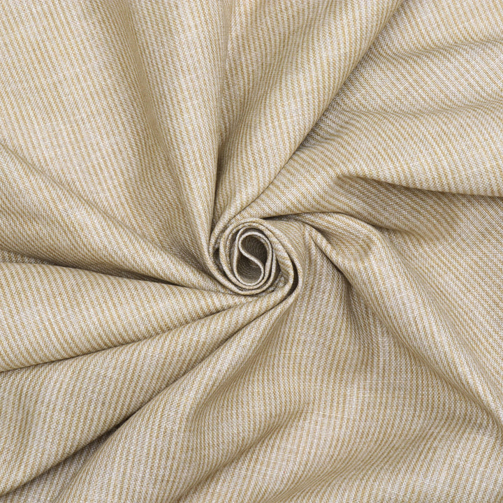 Dune Stripe Sand Double Width Fabric