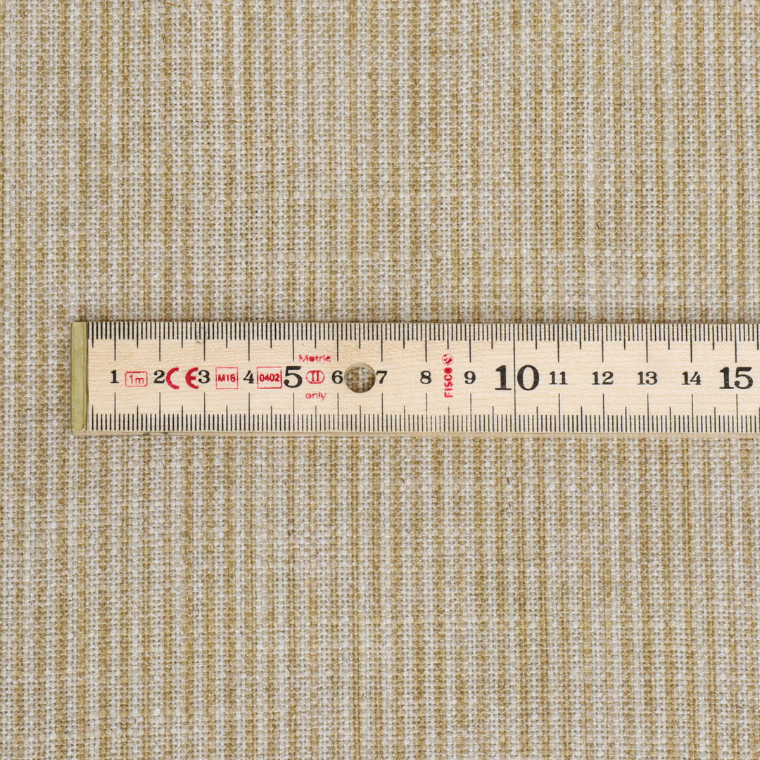 Dune Stripe Sand Double Width Fabric