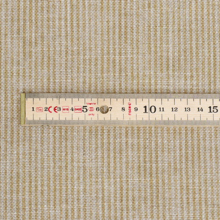 Dune Stripe Sand Double Width Fabric