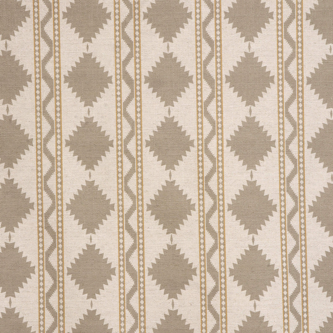 Soller Stripe Taupe Double Width Fabric