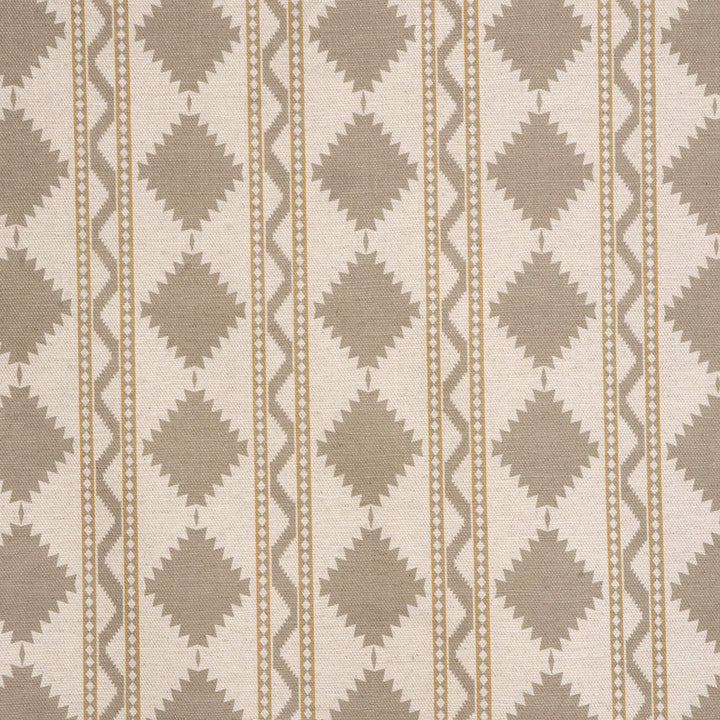 Soller Stripe Taupe Double Width Fabric