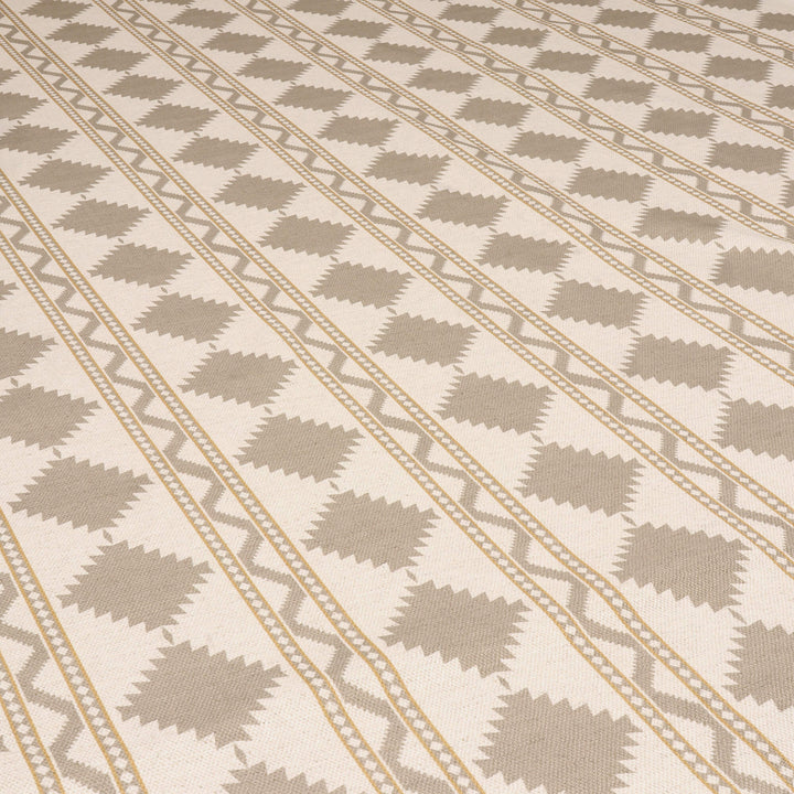 Soller Stripe Taupe Double Width Fabric