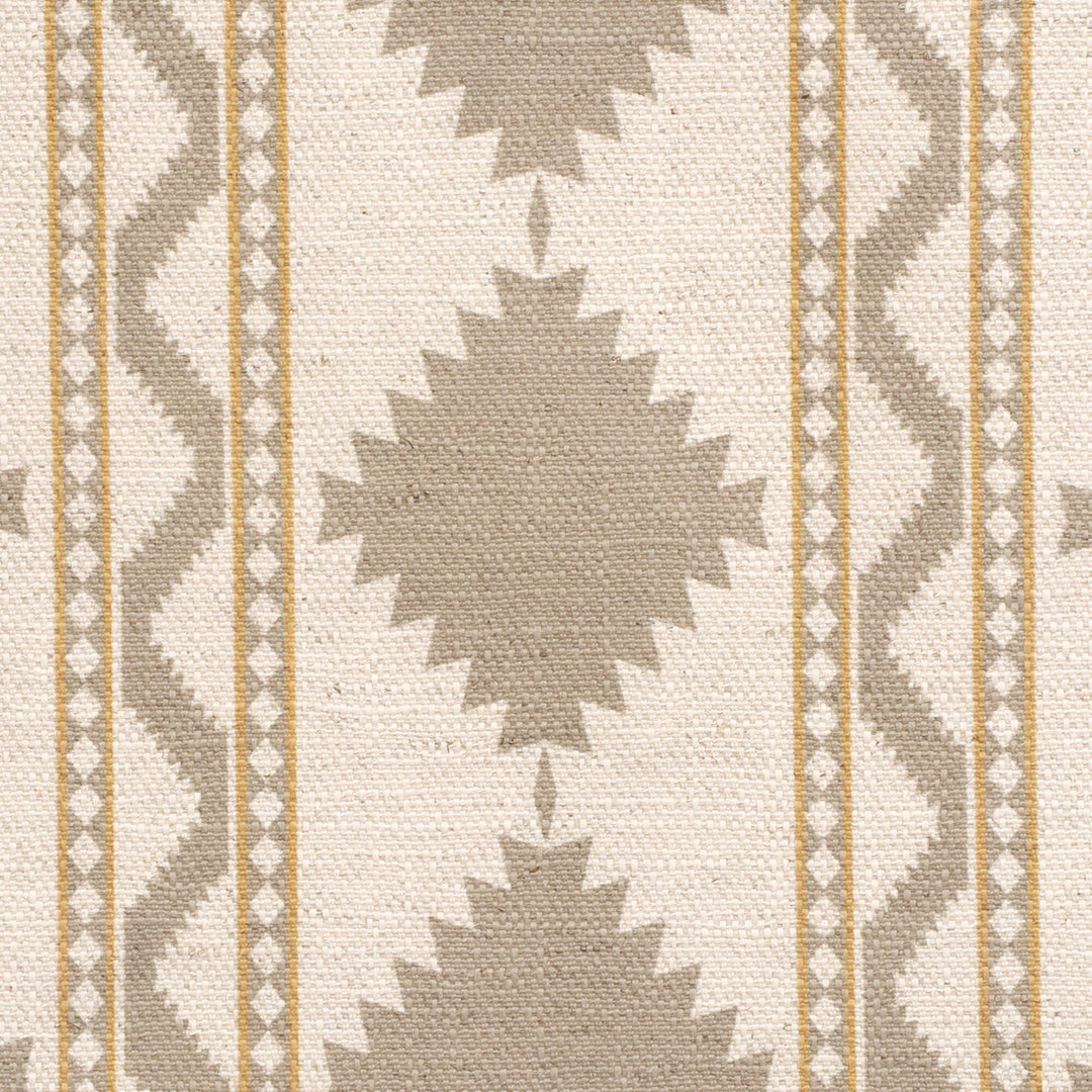 Soller Stripe Taupe Double Width Fabric