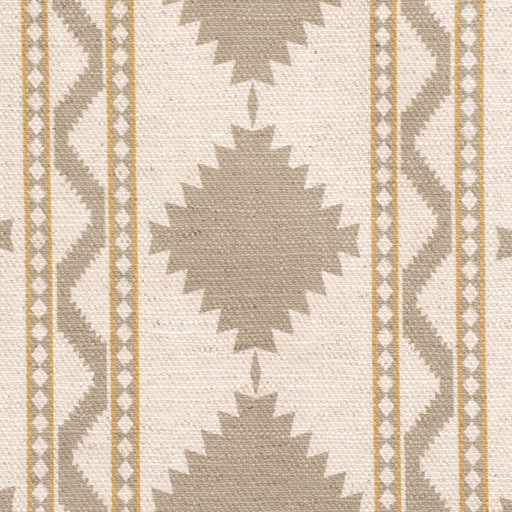 Soller Stripe Taupe Double Width Fabric