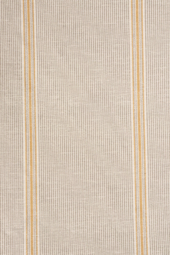 Cala Stripe Taupe Double Width Fabric